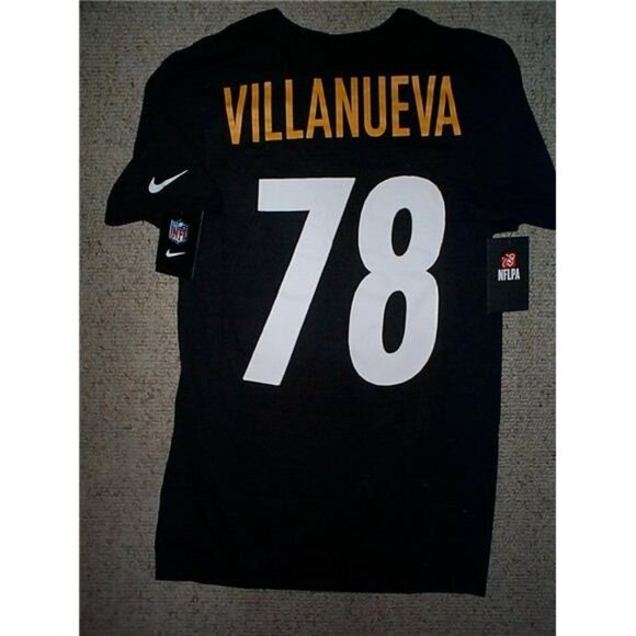 Other - New NIKE Steelers ALEJANDRO VILLANUVA nfl Jersey Shirt Adult MENS/MEN'S